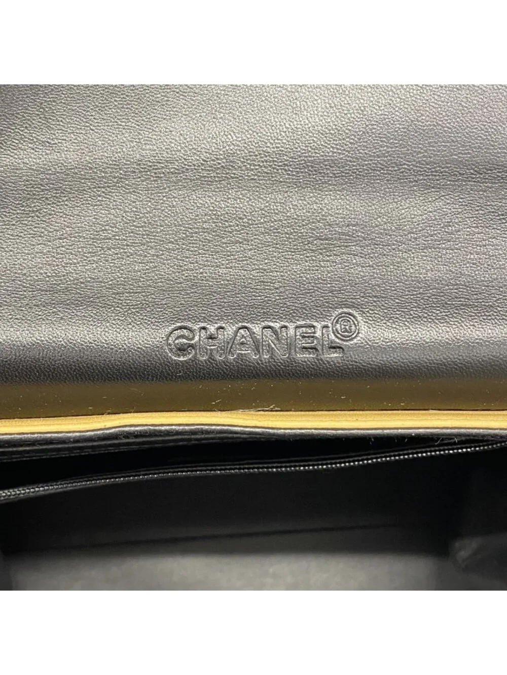 Chanel Shoulder Bag 2.55 Choco Bar Lambskin Brown Gold